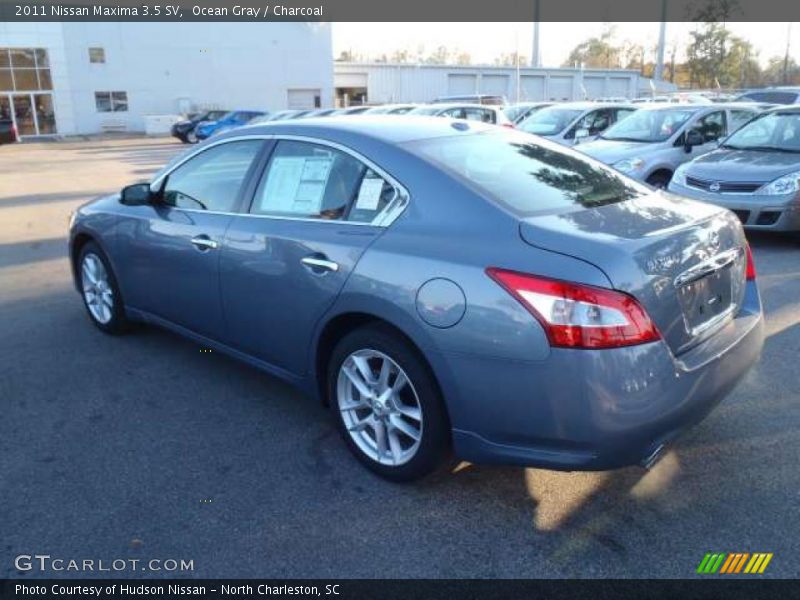 Ocean Gray / Charcoal 2011 Nissan Maxima 3.5 SV