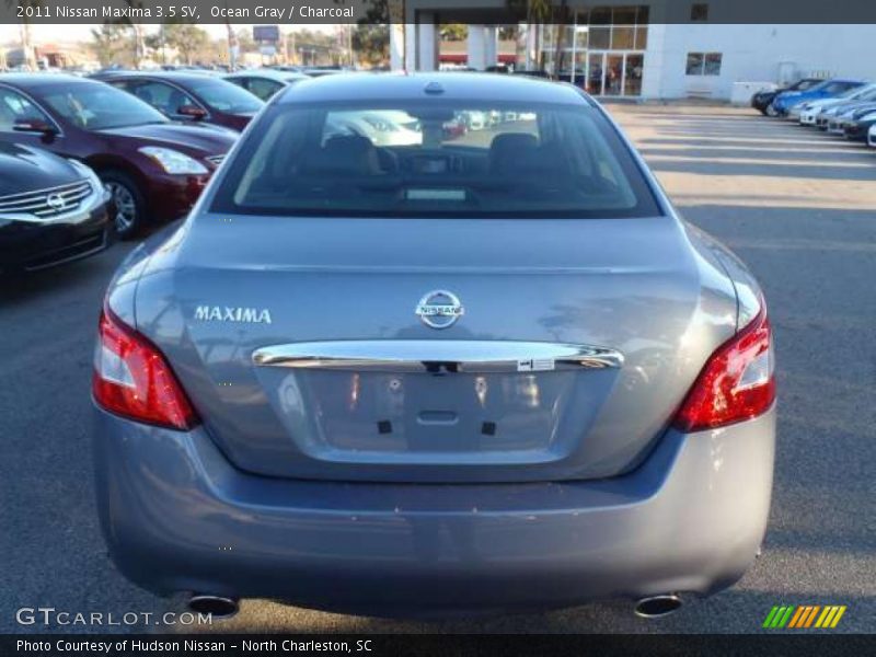 Ocean Gray / Charcoal 2011 Nissan Maxima 3.5 SV
