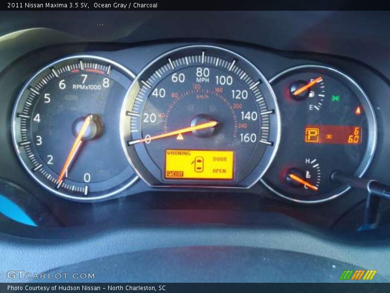 Ocean Gray / Charcoal 2011 Nissan Maxima 3.5 SV