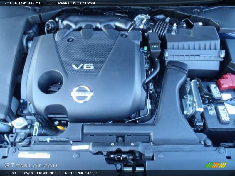 Ocean Gray / Charcoal 2011 Nissan Maxima 3.5 SV