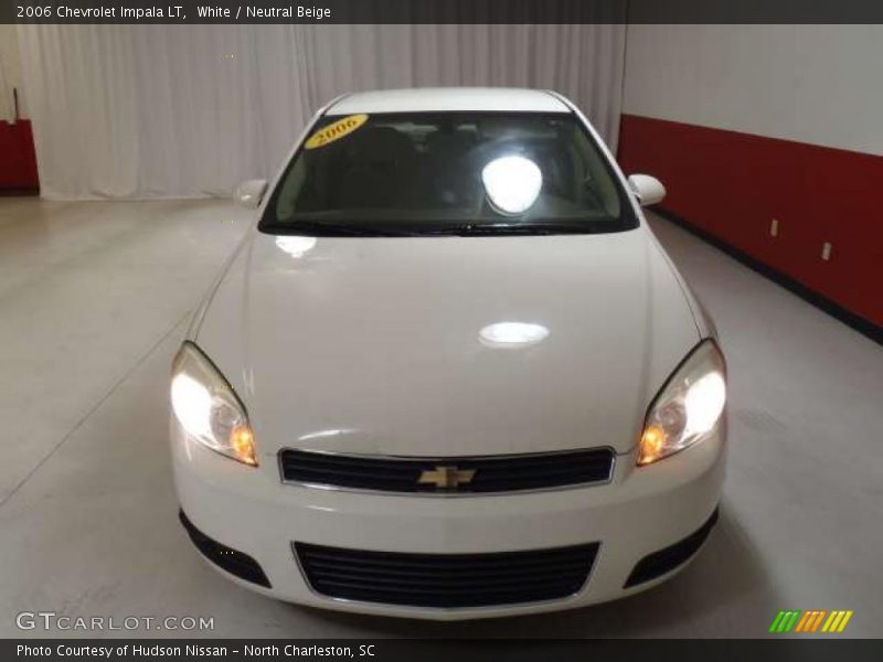 White / Neutral Beige 2006 Chevrolet Impala LT