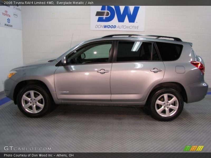 Everglade Metallic / Ash 2008 Toyota RAV4 Limited 4WD