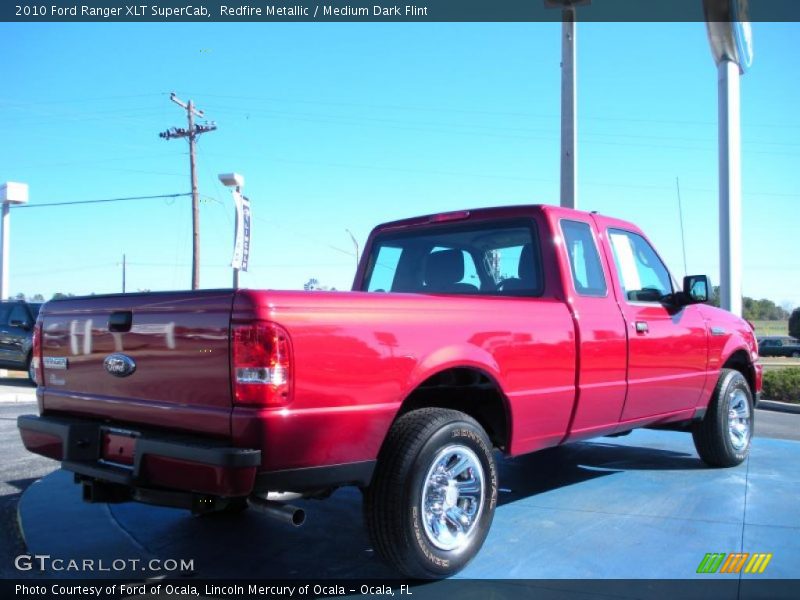 Redfire Metallic / Medium Dark Flint 2010 Ford Ranger XLT SuperCab