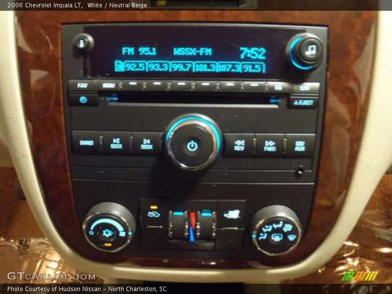 White / Neutral Beige 2006 Chevrolet Impala LT