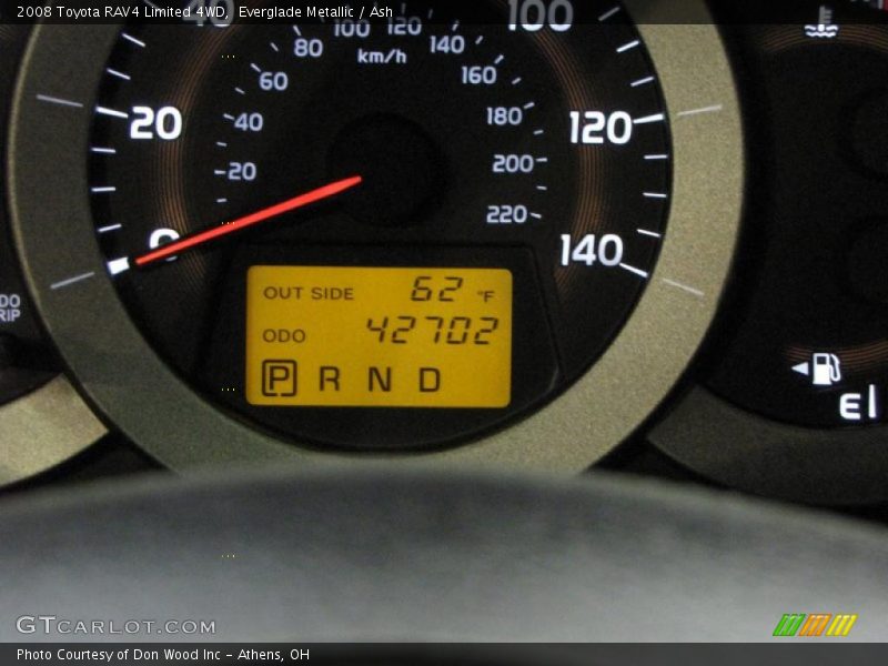 Everglade Metallic / Ash 2008 Toyota RAV4 Limited 4WD