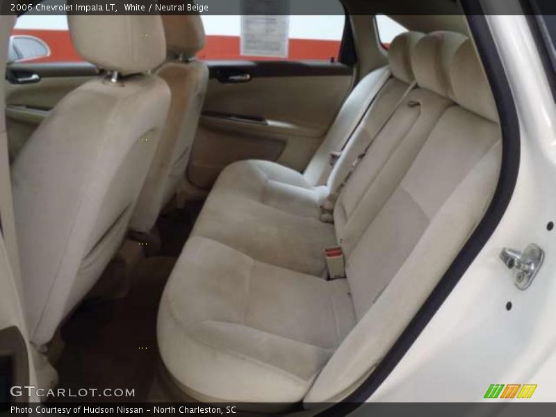 White / Neutral Beige 2006 Chevrolet Impala LT