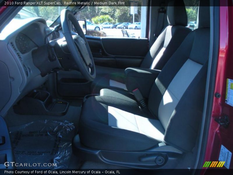 Redfire Metallic / Medium Dark Flint 2010 Ford Ranger XLT SuperCab
