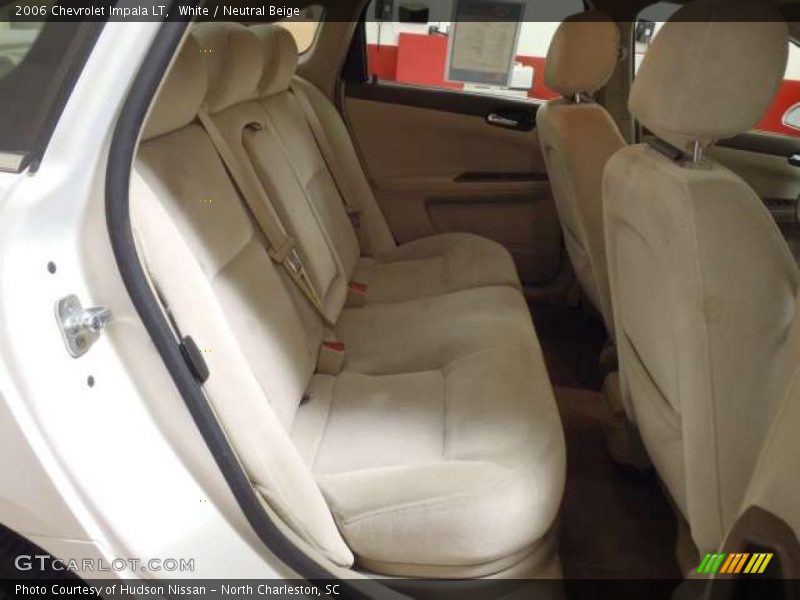 White / Neutral Beige 2006 Chevrolet Impala LT