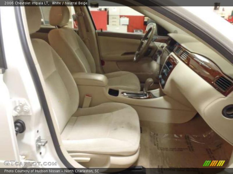White / Neutral Beige 2006 Chevrolet Impala LT