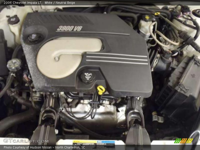 White / Neutral Beige 2006 Chevrolet Impala LT