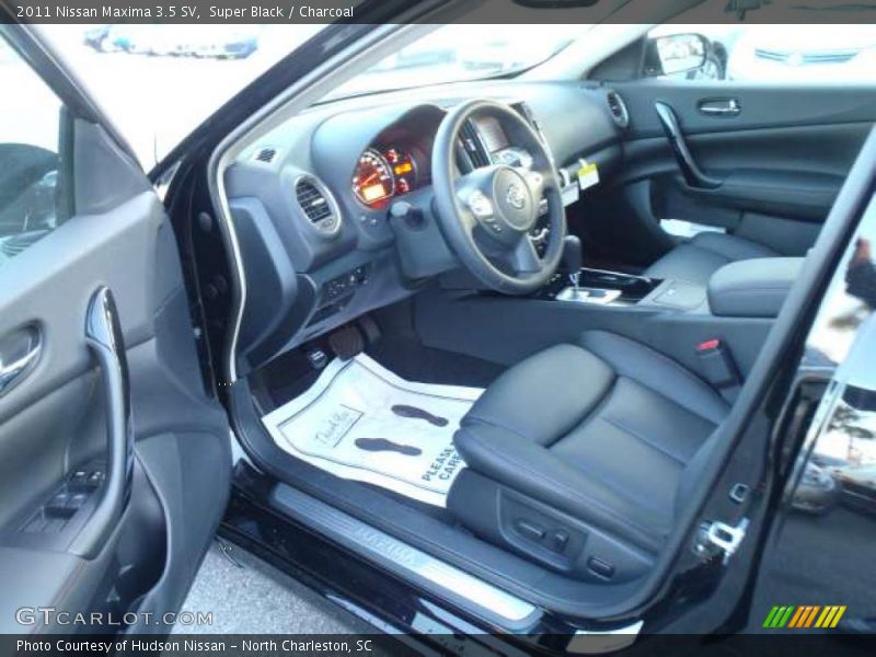 Super Black / Charcoal 2011 Nissan Maxima 3.5 SV