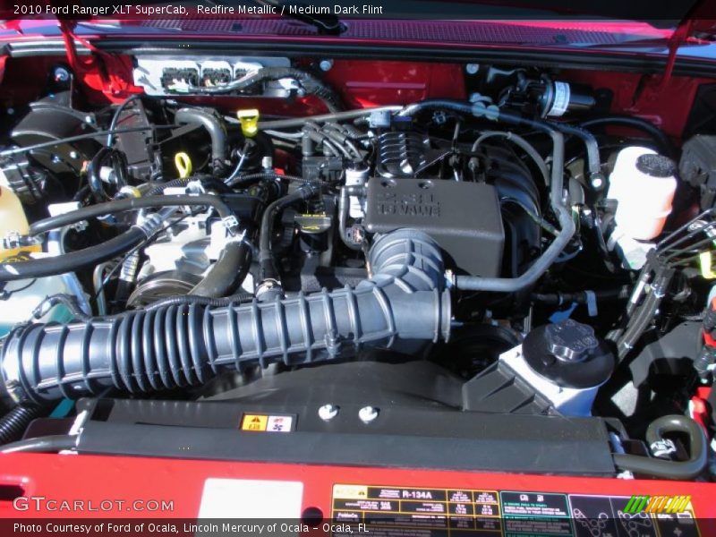 Redfire Metallic / Medium Dark Flint 2010 Ford Ranger XLT SuperCab