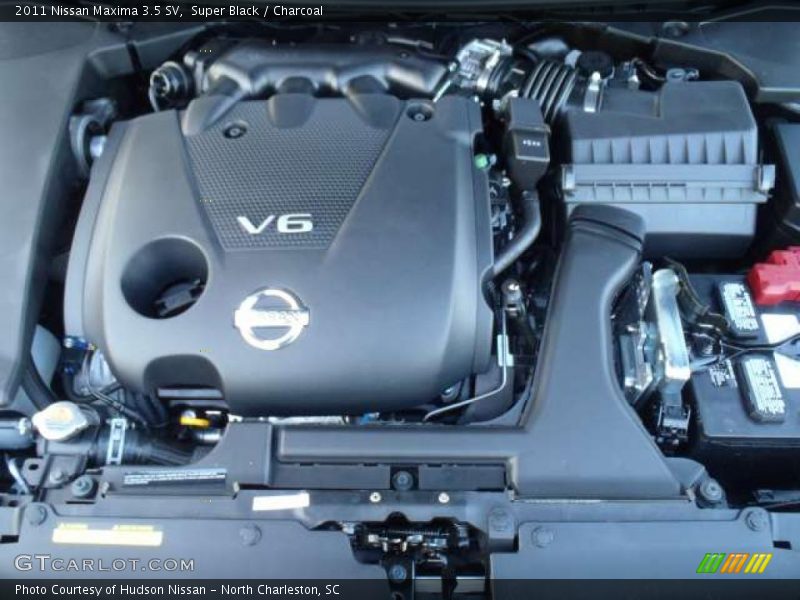 Super Black / Charcoal 2011 Nissan Maxima 3.5 SV
