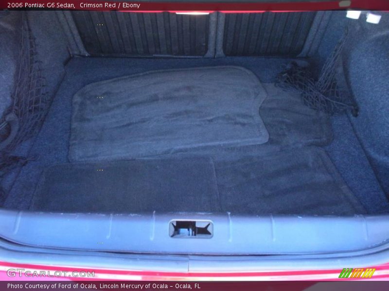 Crimson Red / Ebony 2006 Pontiac G6 Sedan