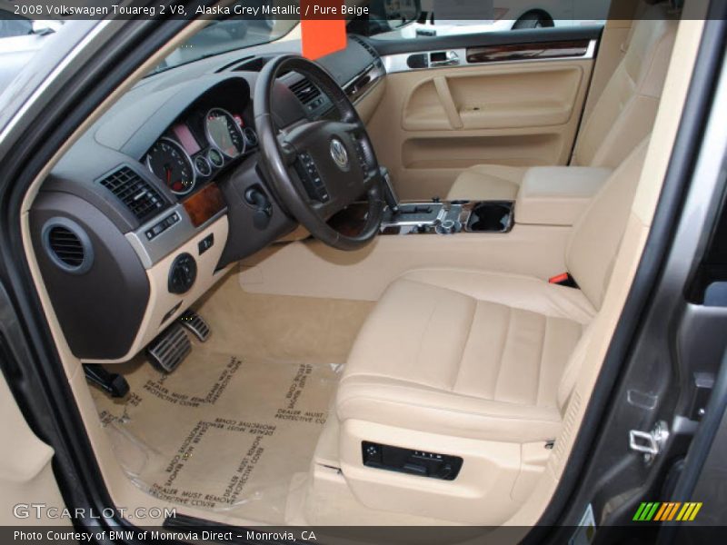  2008 Touareg 2 V8 Pure Beige Interior