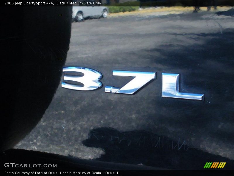 Black / Medium Slate Gray 2006 Jeep Liberty Sport 4x4