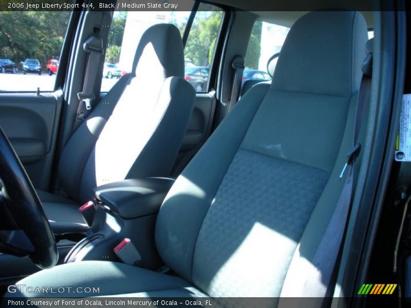 Black / Medium Slate Gray 2006 Jeep Liberty Sport 4x4