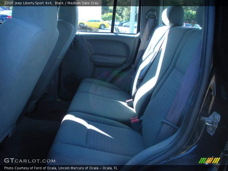 Black / Medium Slate Gray 2006 Jeep Liberty Sport 4x4