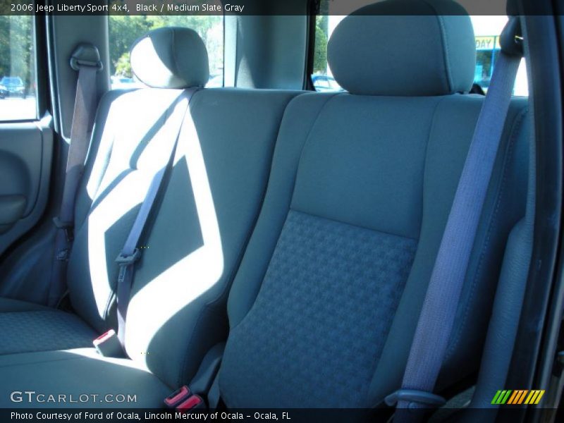 Black / Medium Slate Gray 2006 Jeep Liberty Sport 4x4