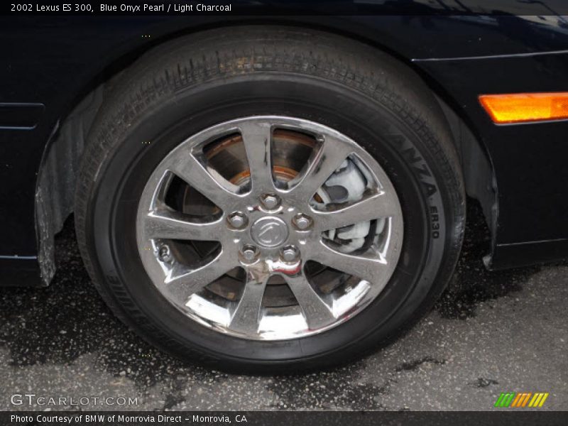 Blue Onyx Pearl / Light Charcoal 2002 Lexus ES 300
