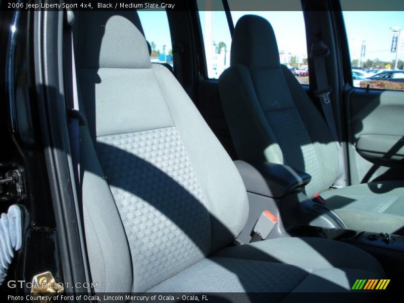 Black / Medium Slate Gray 2006 Jeep Liberty Sport 4x4