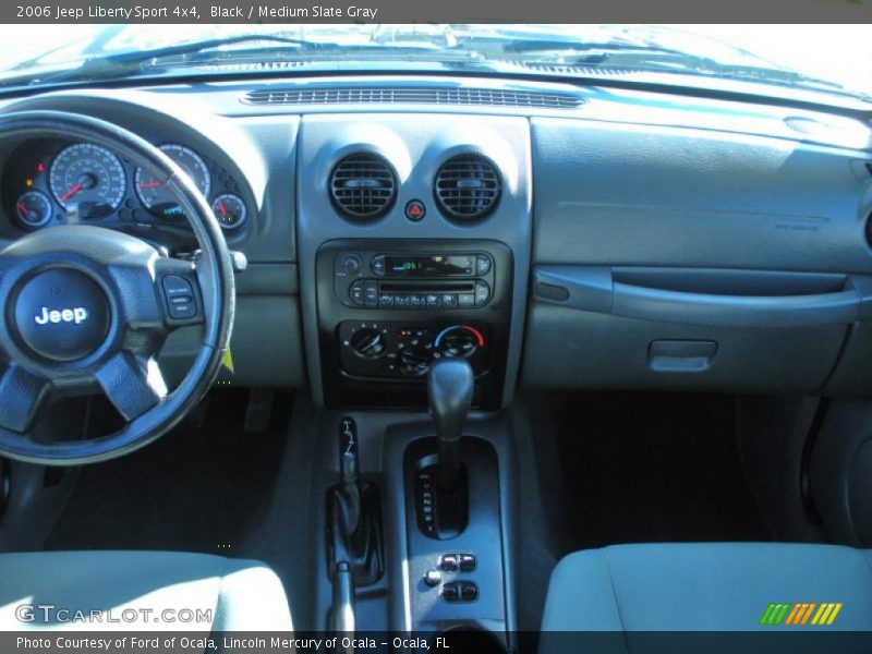 Black / Medium Slate Gray 2006 Jeep Liberty Sport 4x4