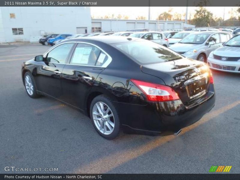Super Black / Charcoal 2011 Nissan Maxima 3.5 SV