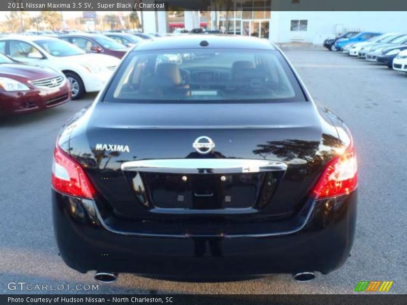 Super Black / Charcoal 2011 Nissan Maxima 3.5 SV