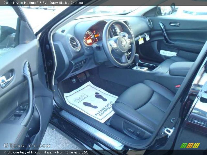 Super Black / Charcoal 2011 Nissan Maxima 3.5 SV