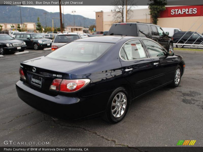 Blue Onyx Pearl / Light Charcoal 2002 Lexus ES 300