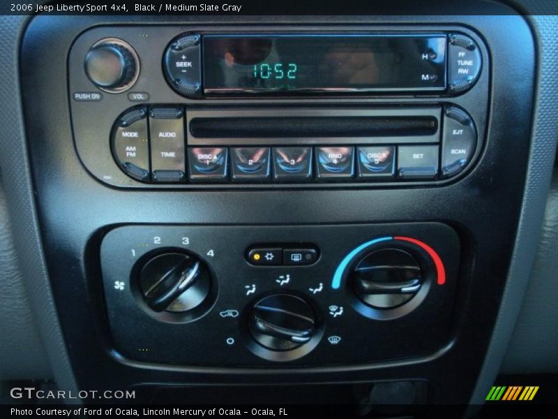 Black / Medium Slate Gray 2006 Jeep Liberty Sport 4x4