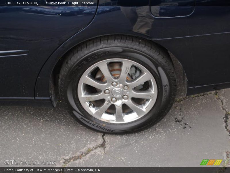 Blue Onyx Pearl / Light Charcoal 2002 Lexus ES 300