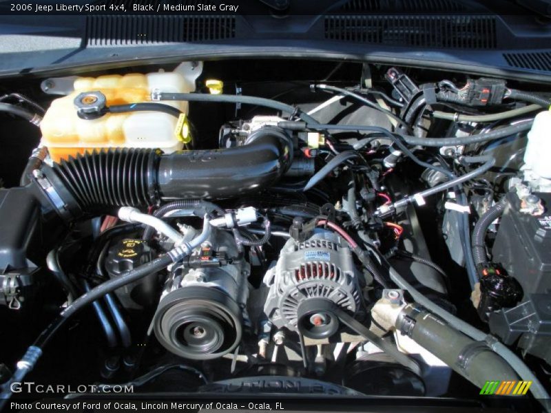 Black / Medium Slate Gray 2006 Jeep Liberty Sport 4x4