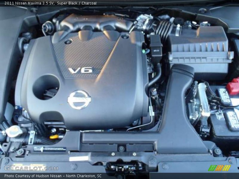 Super Black / Charcoal 2011 Nissan Maxima 3.5 SV