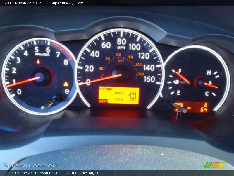 Super Black / Frost 2011 Nissan Altima 2.5 S