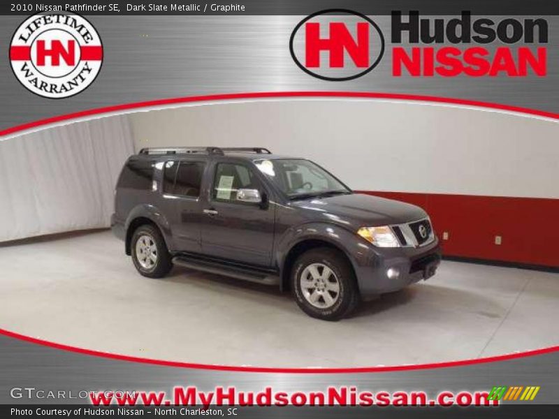 Dark Slate Metallic / Graphite 2010 Nissan Pathfinder SE