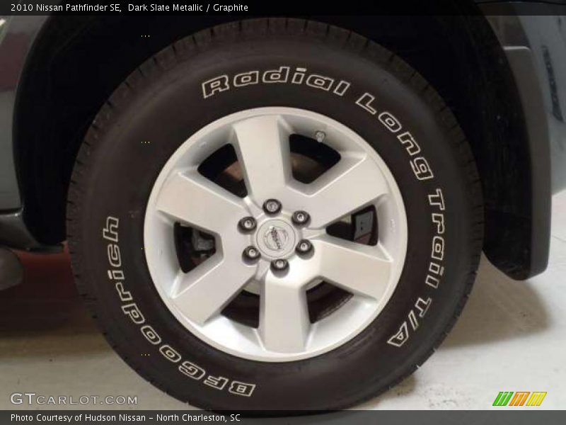 Dark Slate Metallic / Graphite 2010 Nissan Pathfinder SE