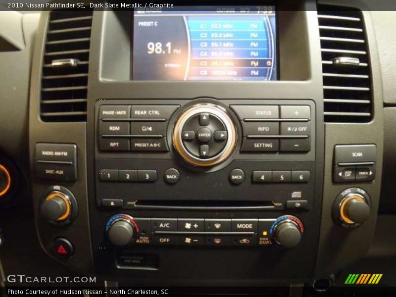 Dark Slate Metallic / Graphite 2010 Nissan Pathfinder SE