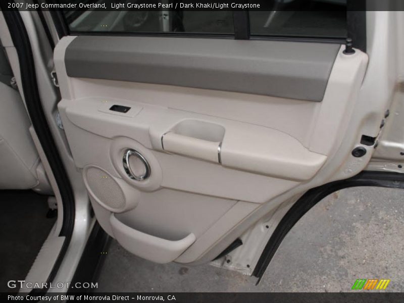 Light Graystone Pearl / Dark Khaki/Light Graystone 2007 Jeep Commander Overland