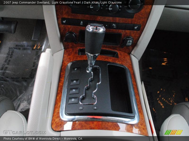 Light Graystone Pearl / Dark Khaki/Light Graystone 2007 Jeep Commander Overland