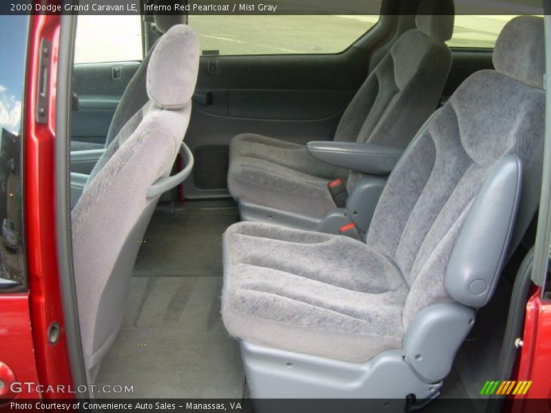  2000 Grand Caravan LE Mist Gray Interior