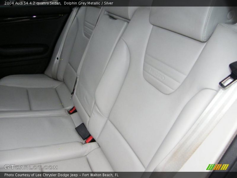  2004 S4 4.2 quattro Sedan Silver Interior
