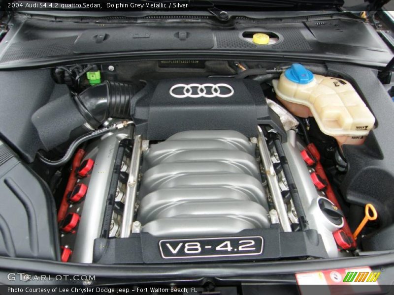  2004 S4 4.2 quattro Sedan Engine - 4.2 Liter DOHC 40-Valve V8