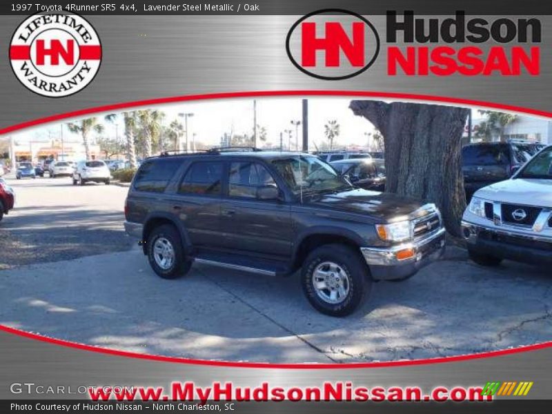 Lavender Steel Metallic / Oak 1997 Toyota 4Runner SR5 4x4