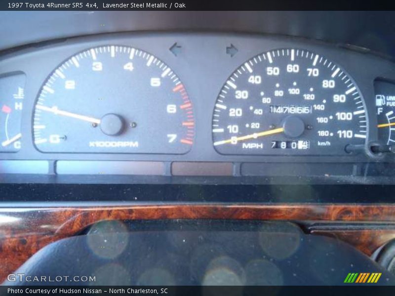 Lavender Steel Metallic / Oak 1997 Toyota 4Runner SR5 4x4