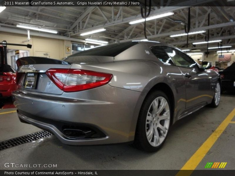 Grigio Nuvolari (Grey Metallic) / Nero 2011 Maserati GranTurismo S Automatic