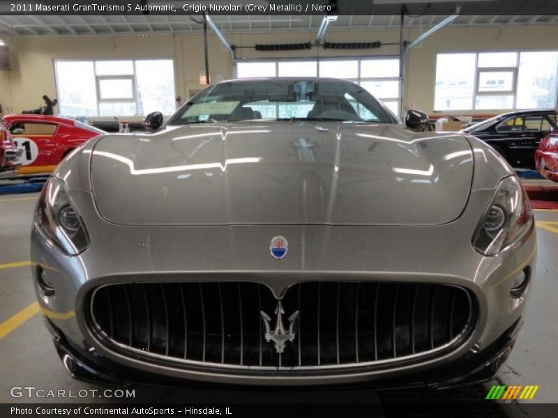 Grigio Nuvolari (Grey Metallic) / Nero 2011 Maserati GranTurismo S Automatic