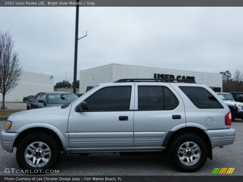 Bright Silver Metallic / Gray 2002 Isuzu Rodeo LSE