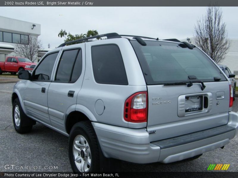 Bright Silver Metallic / Gray 2002 Isuzu Rodeo LSE