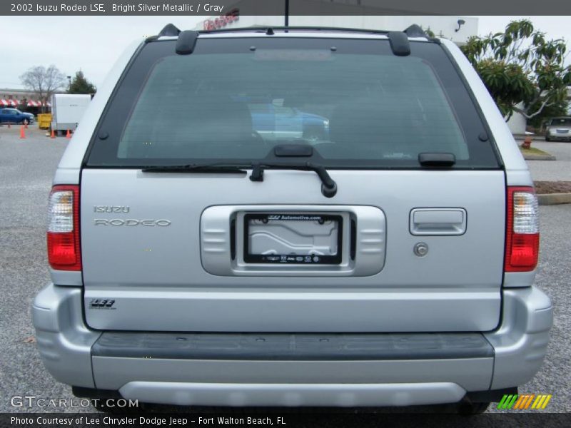 Bright Silver Metallic / Gray 2002 Isuzu Rodeo LSE